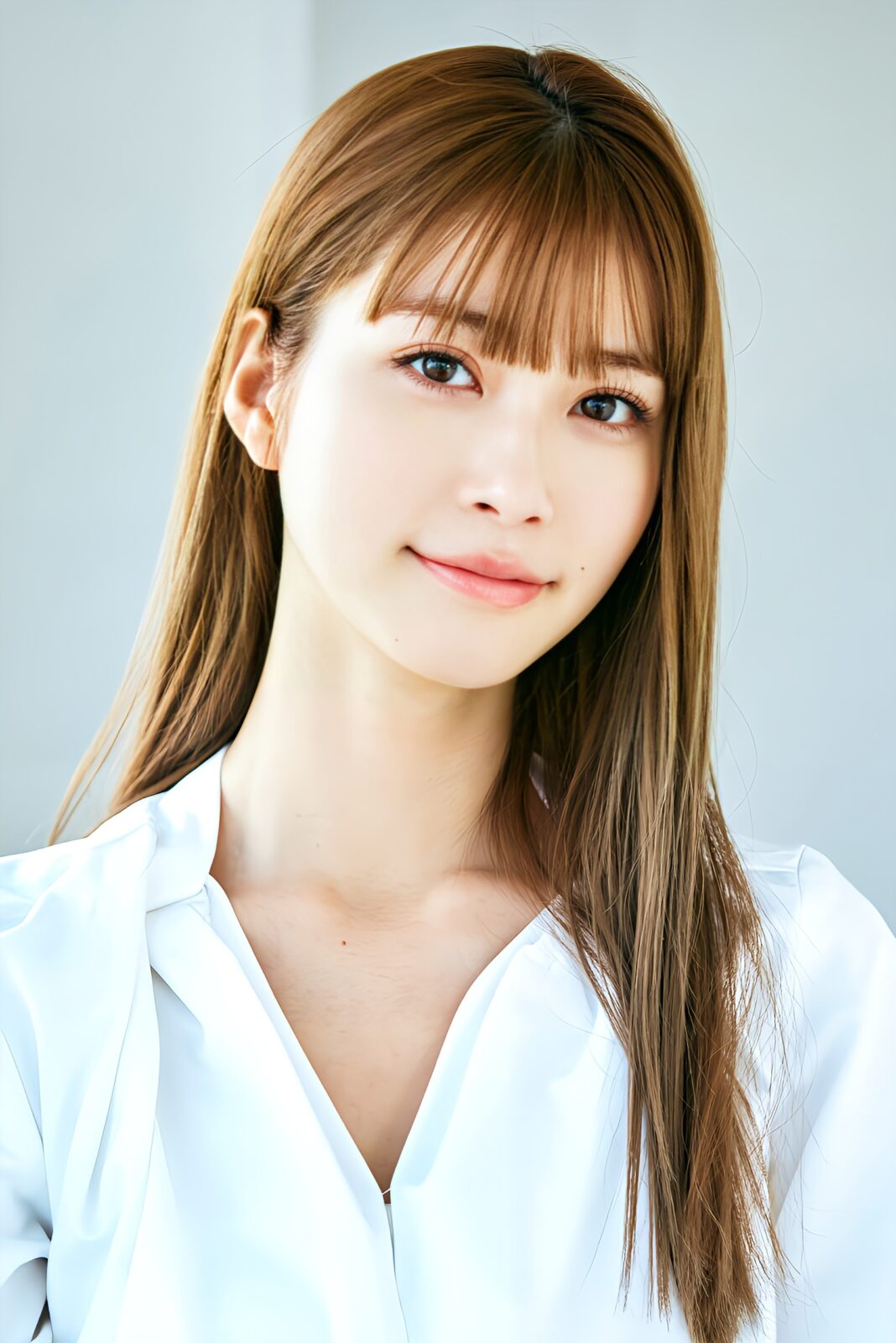 女性の正面画像