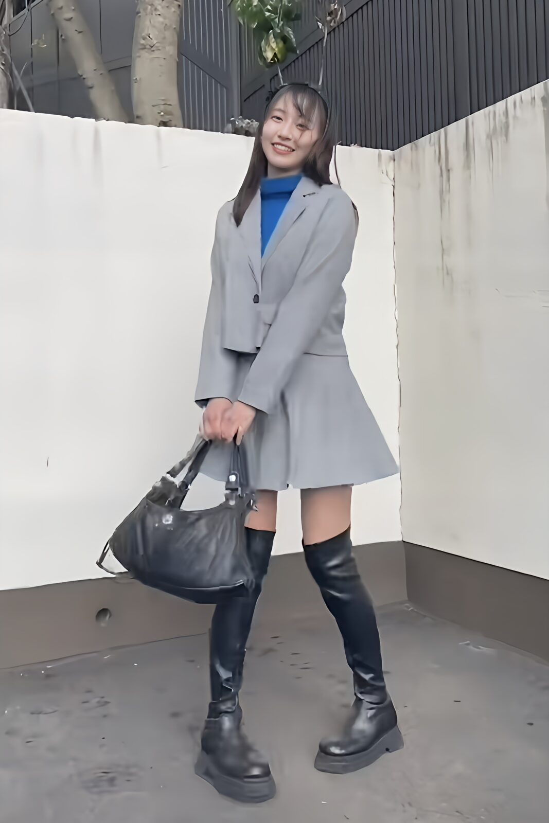 笑顔の女性